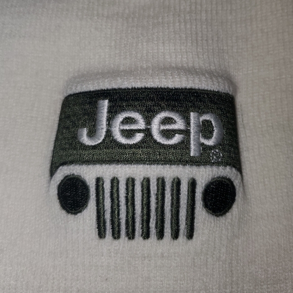 5 for $20 | Jeep Embroidered Grill Logo Small Beanie - Picture 3 of 10